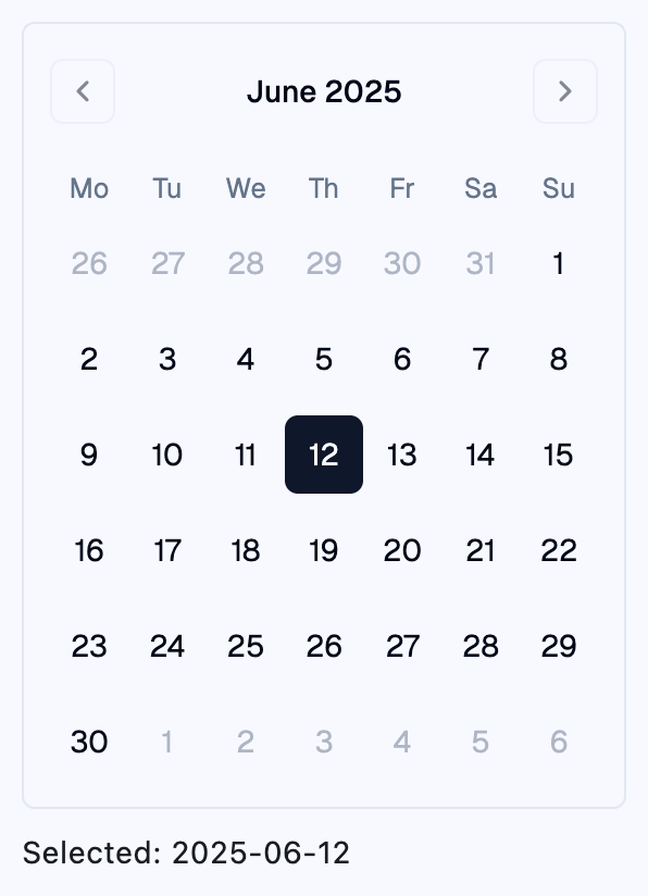 calendar