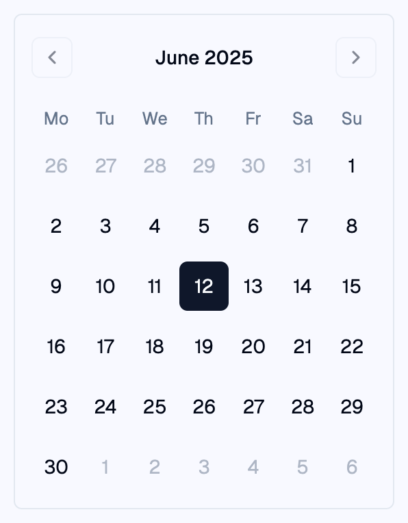 Calendar