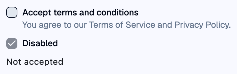 checkbox
