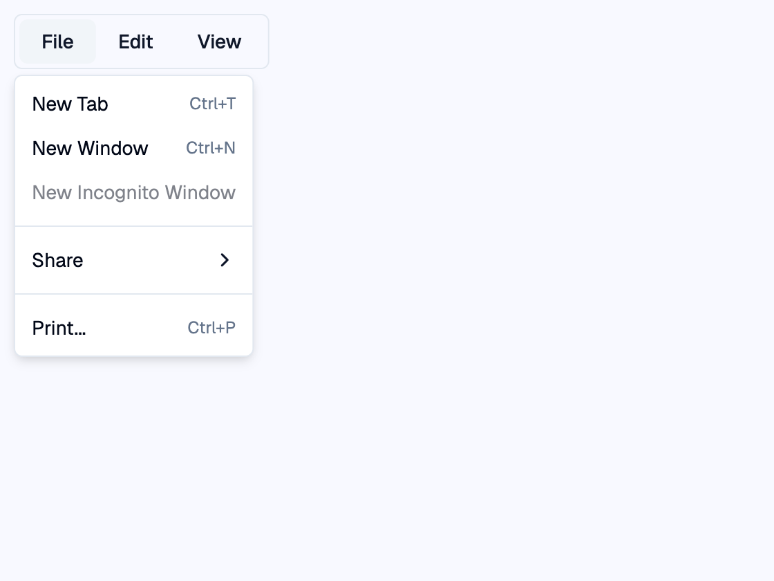 menubar
