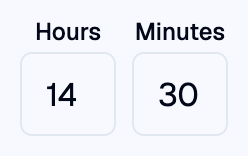 TimePicker